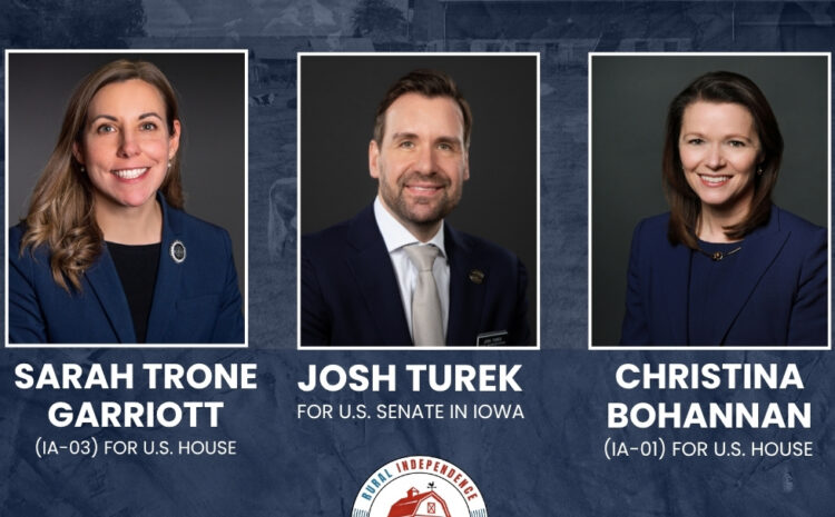  Farm Action Fund Endorses Josh Turek, Christina Bohannan, and Sarah Trone Garriott as Rural Champions to Send to Washington D.C.